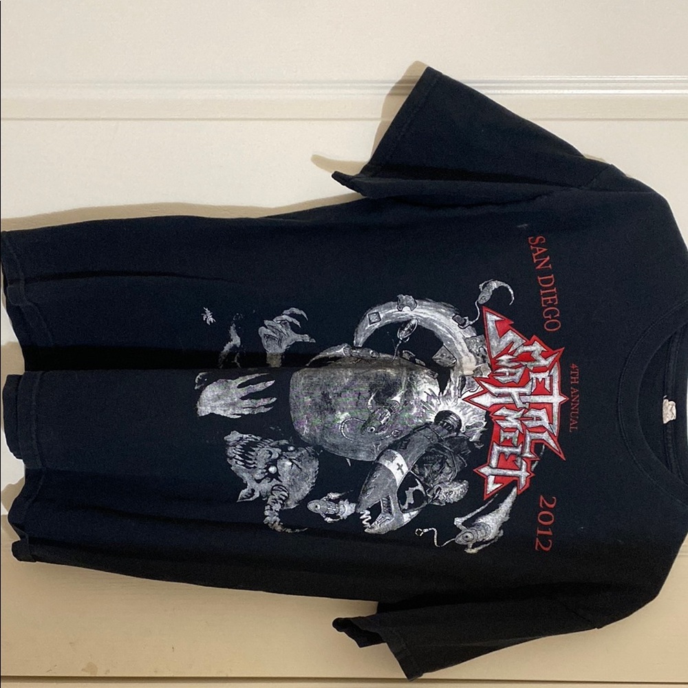 Black Metal Band Graphic T-Shirt